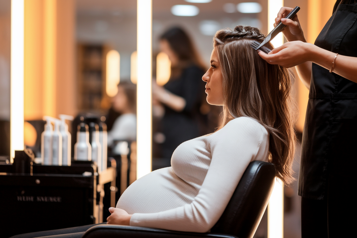 femme-enceinte-dos-coloration-salon