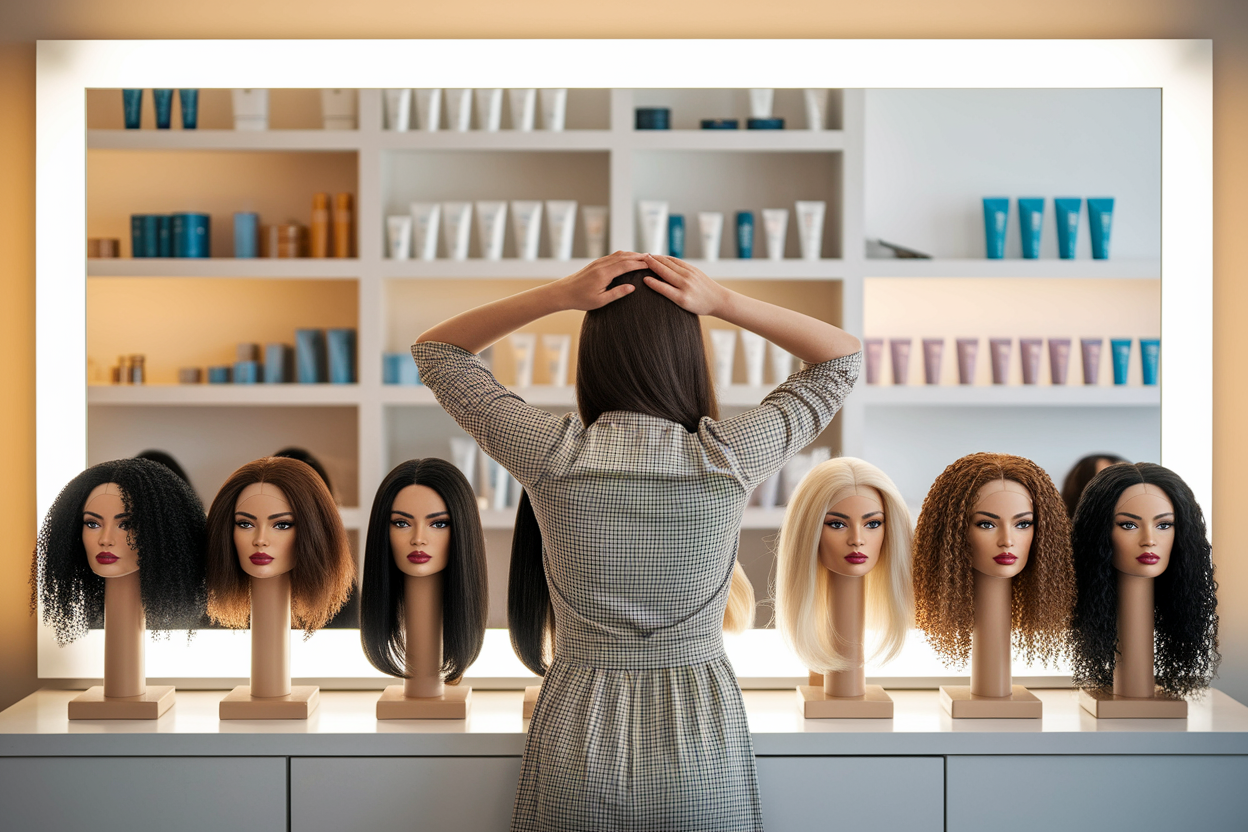 Perruques et Extensions : Comment Choisir la Bonne Option
