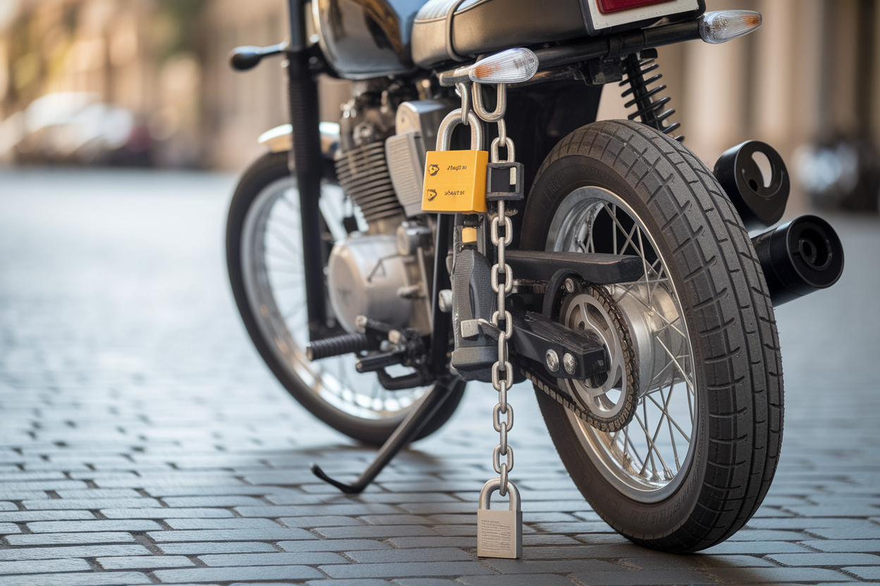 Antivol moto : comment bien choisir entre U, chaîne, bloque‑disque et alarmes