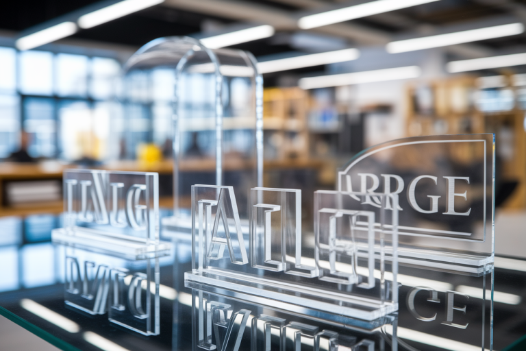 Objets en Verre Acrylique : Conception Sur Mesure, Techniques et Usages Publicitaires