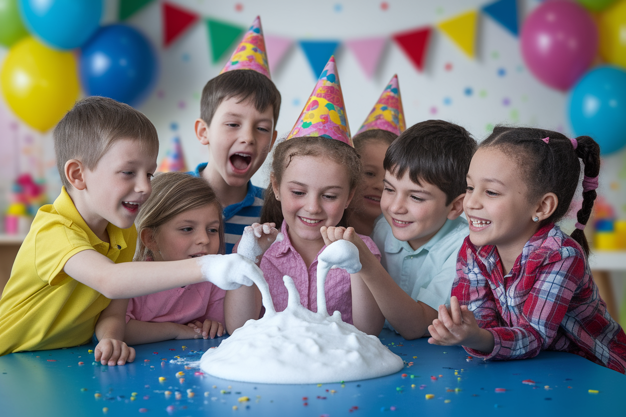 Activités anniversaire pour enfants : animations scientifiques et idées ludiques (5–12 ans