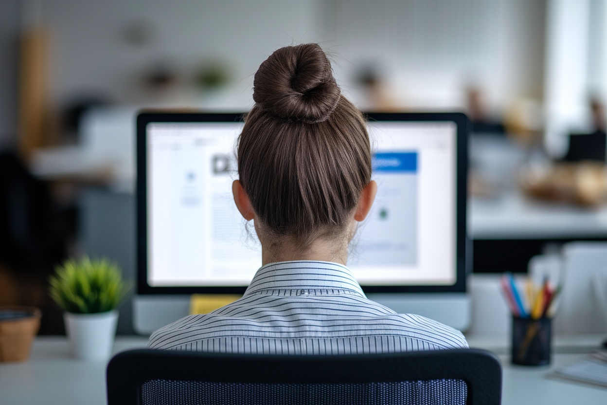 personne-dos-bureau-ecran-flou